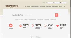 Desktop Screenshot of kayipkopek.com